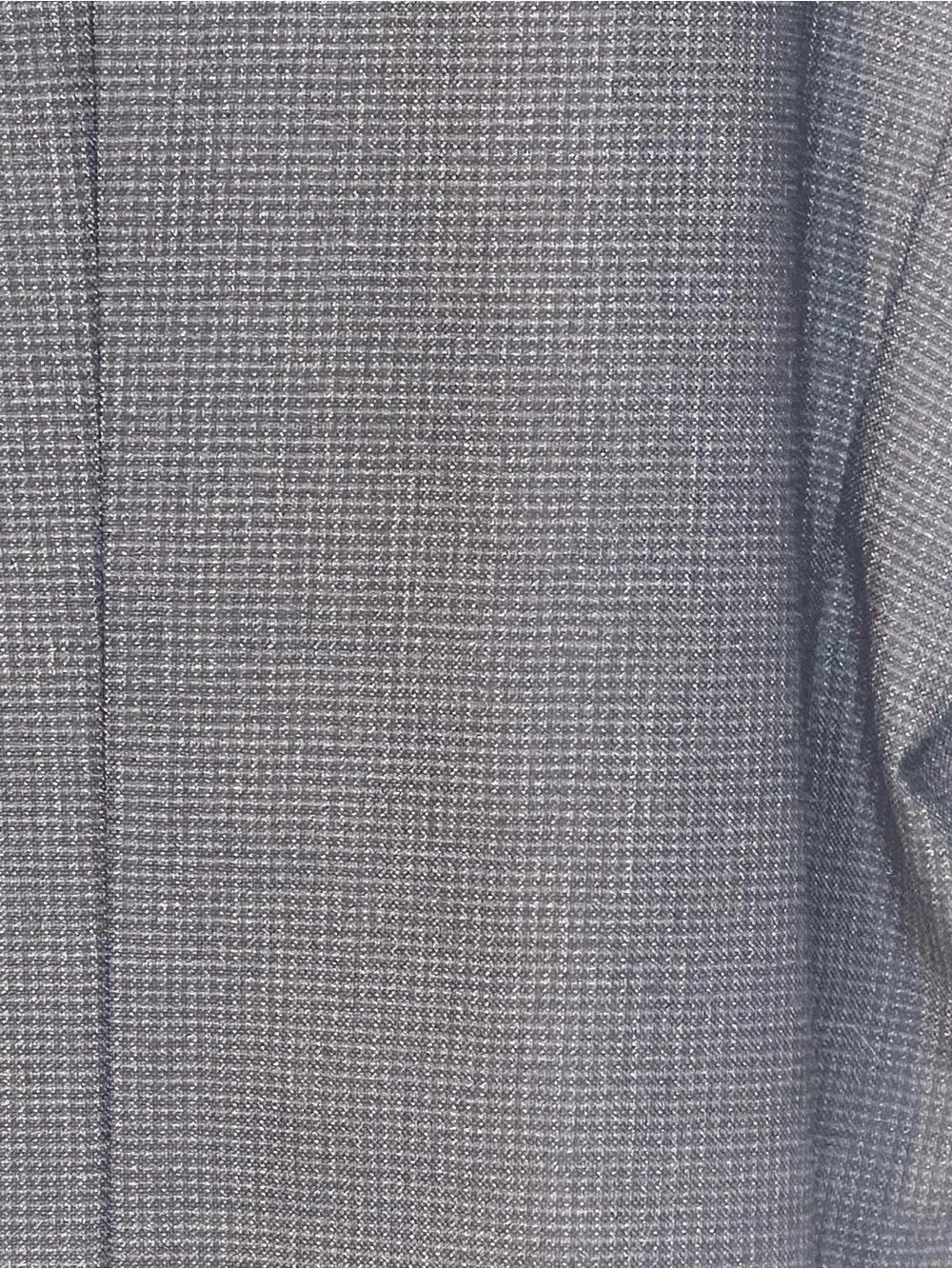Pronto Uomo Dark Charcoal & Blue Small Plaid Two-Button Blazer 52 Regular 👍